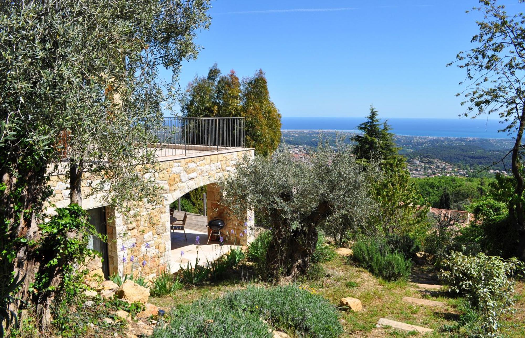 Les Mas D'Azur Appartement Ванс Экстерьер фото